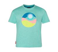 Trollkids - Girl's Halsafjord T-Shirt - T-Shirt, Gr. 98, türkis (AquaHaze)
