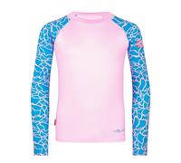 Trollkids Girls Haukland Shirt 140, Dynamic Blue
