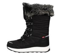 Trollkids wasserdichte Mädchen-Winterstiefel mit individuell anpassbarer Schnürung und warmem Fleecefutter HEMSEDAL, Schwarz, Größe 30