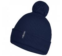 Trollkids - Girl's Holmenkollen Bobble Cap - Mütze, Gr. 52 cm-56 cm 52-56 cm - 6-12 Years, blau (Navy)