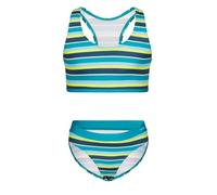 Trollkids Girls Kvalvika Bikini 116, Navy/Moss