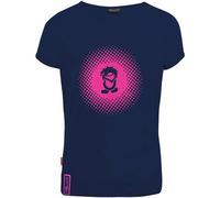 Trollkids - Girls Logo T - T-Shirt, Gr. 164, blau (Navy/Magenta)