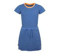 Trollkids - Girl's Noresund Dress - Kleid, Gr. 128, blau (Cornflower/MysticBlue/CoralHaze)