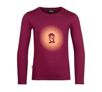 Trollkids Girls Pointillism Longsleeve 164, Mulberry