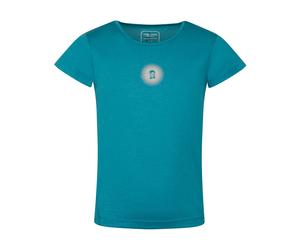 Trollkids - Girl's Preikestolen T - Funktionsshirt, Gr. 92, türkis (HarborBlue)