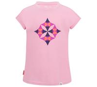 Trollkids - Girl's Sandefjord T - Merinoshirt, Gr. 110, rosa (WildRose)