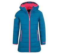 Trollkids Girls Stavanger Coat 104, Midnight Blue/Coral