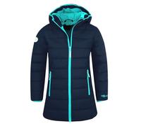 Trollkids Girls Stavanger Coat 104, Navy/Aqua