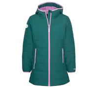 Trollkids - Girl's Stavanger Coat - Mantel, Gr. 140, türkis (MidnightPetrol/LightViolet)