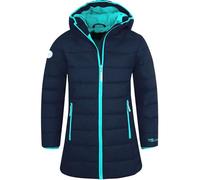 TROLLKIDS Girls Stavanger Coat (219) 92 navy/aqua