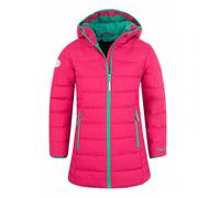 Trollkids - Girl's Stavanger Coat - Mantel, Gr. 152, rosa (Pink/PeacockGreen)