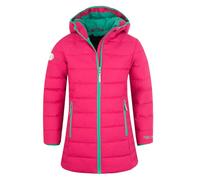 Trollkids - Girl's Stavanger Coat - Mantel, Gr. 122, rosa (Pink/PeacockGreen)
