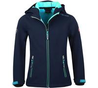 TROLLKIDS Girls Trollfjord Jacket (175) 122 navy/aqua