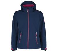 Trollkids - Girl's Trollfjord Jacket - Softshelljacke, Gr. 98, blau (Navy/Magenta)