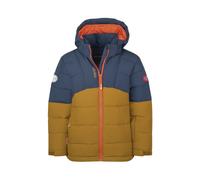 Trollkids Gryllefjord Jr - Trekkingjacke - Kinder Blue/Dark Yellow 140