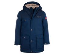 Trollkids Gudvangen Parka Kinder Winterjacke blau Größe 122 Lifestyle Winddicht Wasserabweisend