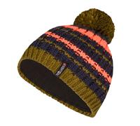 Trollkids Hafjell Bobble Kinder Mützen & Beanies spruce green-navy-vivid orange Größe 48 Lifestyle Schnell trocknend