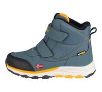 TROLLKIDS Kinder Winterstiefel Kids Hafjell Winter Boots STEEL BLUE/NAVY/MANGO 32