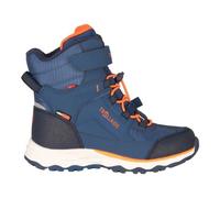 Winterstiefel TROLLKIDS "KIDS HAFJELL WINTER BOOTS XT", Gr. 39, orange (nordic blau, mystic blau, flame orange), Synthetik, Textil, Schuhe, wasserdicht, Klettverschluss, reflektierende Details (827469