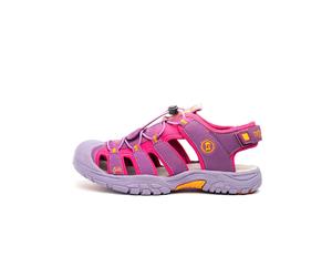 Trollkids Halbsandalen "Kvalvika" in Lila - Größe 39 | Kindersandalen
