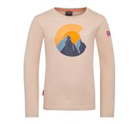 Trollkids Halsafjord Kinder Longsleeves cashew Größe 164 Lifestyle Widerstandsfähig