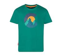 Trollkids - Kid's Halsafjord T-Shirt - T-Shirt, Gr. 128, türkis (SeaGreen)