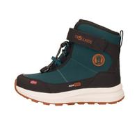 Trollkids - Kid's Helgeland Anti Slip Winter Boots - Winterschuhe, Gr. 38, schwarz/blau (MidnightPetrol/Black/TeakBrown)