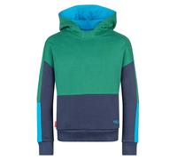 Trollkids - Kid's Rondane Sweater - Hoodie, Gr. 104, blau (JungleGreen/Navy)