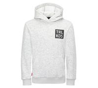 Trollkids Hoodie "Rosfjord" in Grau - Größe 110 | Kinder Sweatshirts Jacken