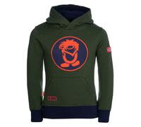 Trollkids Hoodie "Troll" in Khaki - Größe 116 | Kinder Sweatshirts Jacken