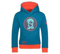 Trollkids - Kid's Troll Sweater - Hoodie, Gr. 164, blau (SummernightBlue/RedClay)