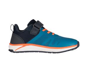Trollkids - Kid's Alesund Sneaker - Freizeitschuhe, Gr. 29, blau/orange (AtlanticBlue/DarkNavy/GlowOrange)