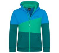 Trollkids Sweatjacke "Alesund" in Grün - Größe 104 | Kinder Sweatshirts Jacken