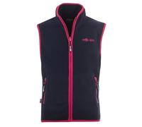 TROLLKIDS - Fleece-Weste KIDS ARENDAL VEST in navy/pink Gr.128