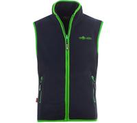 Trollkids Kids Arendal Vest navy/viper green - Größe 116 Kinder