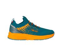 Trollkids - Kid's Balestrand Sneaker - Freizeitschuhe, Gr. 36, grün/ sahara sunset (LagoonGreen/SaharaSunset)