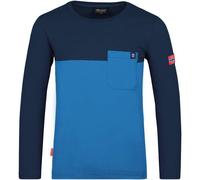 Trollkids - Kid's Bergen Longsleeve - Longsleeve, Gr. 128, blau (Navy/MediumBlue)