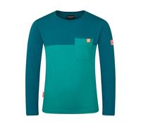 Trollkids - Kid's Bergen Longsleeve - Longsleeve, Gr. 176, türkis (SeaGreen/LagoonGreen)