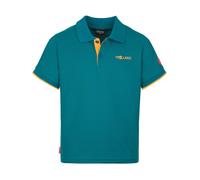 Trollkids Polo-Shirt Kid's Bergen Polo XT, türkis (LagoonGreen/SaharaSunset) Gr. 152