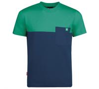 Trollkids - Kid's Bergen T - T-Shirt, Gr. 104, blau (Navy/PepperGreen)