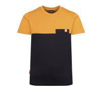 Trollkids - Kid's Bergen T - T-Shirt, Gr. 116, schwarz (Mustard/Black)