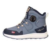 Trollkids - Kid's Bergen Winter Mid Cut - Winterschuhe, Gr. 35, grau (ShadowBlue/MysticBlue/Sandstone)