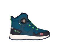 Trollkids Kinder Winterboots Bergen, dunkel Marine/Frischgrün, 35