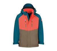 Trollkids Kids Bryggen 3in1 Jacket 176, Mocca Brown