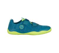 Trollkids Eikefjord Barefoot Wanderschuhe EU 32 Petrol / Dolphin Blue / Lime