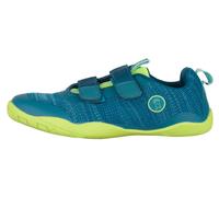 Trollkids Barfußwanderschuhe "Eikefjord" in Türkis - Größe 33 | Kinder Outdoor Sport Schuhe