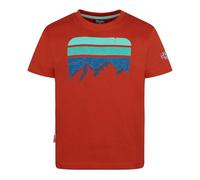 Trollkids Kinder Falketind T-Shirt (Größe 164, rot)