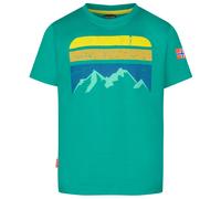 Trollkids - Kid's Falketind T - T-Shirt, Gr. 98, türkis (SeaGreen)