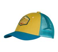 Trollkids - Kid's Femund Cap - Cap, Gr. 52 cm-56 cm 52-56 cm, bunt (Ginger/DuskyTurquoise/AtlanticBlue)