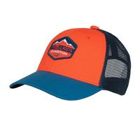 Trollkids - Kid's Femund Cap - Cap, Gr. 52 cm-56 cm 52-56 cm, rot/blau (FireRed/SummernightBlue/MysticBlue)